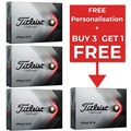 Titleist 2021 Pro V1x 4 for 3 Golf Balls